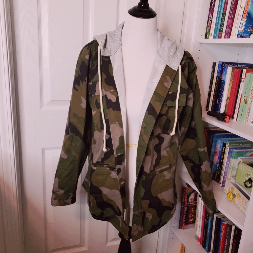 "Speak Your Mind" Camo Anorak Rue21